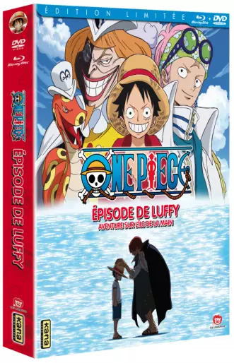 vidéo manga - One Piece - Episode de Luffy - Blu-Ray + Dvd