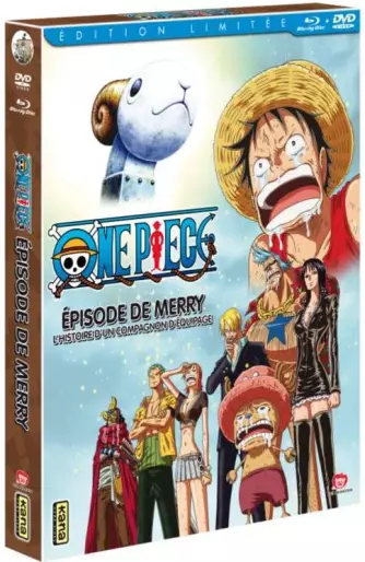 vidéo manga - One Piece - Episode de Merry - Blu-Ray + Dvd