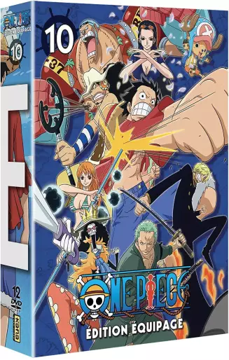 vidéo manga - One Piece - Edition Equipage - Coffret Vol.10