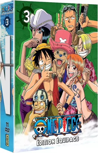 vidéo manga - One Piece - Edition Equipage - Coffret Vol.3