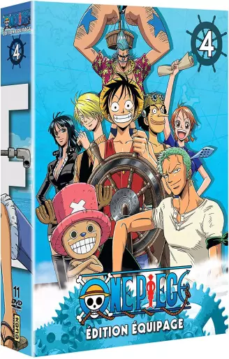 vidéo manga - One Piece - Edition Equipage - Coffret Vol.4