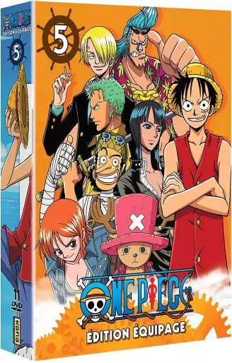 vidéo manga - One Piece - Edition Equipage - Coffret Vol.5