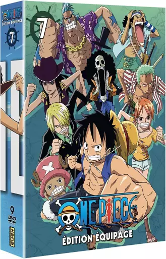 vidéo manga - One Piece - Edition Equipage - Coffret Vol.7