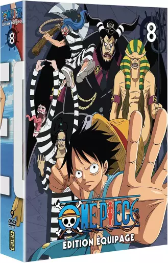 vidéo manga - One Piece - Edition Equipage - Coffret Vol.8
