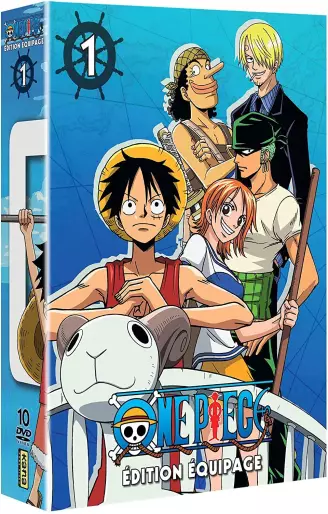 vidéo manga - One Piece - Edition Equipage - Coffret Vol.1