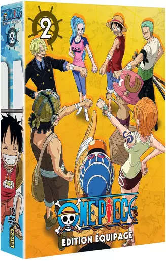 vidéo manga - One Piece - Edition Equipage - Coffret Vol.2