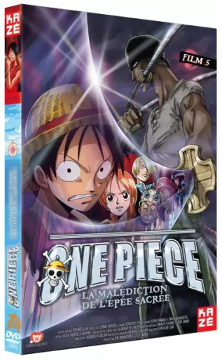 vidéo manga - One Piece - Film 5 - La malédiction de l'épée sacrée