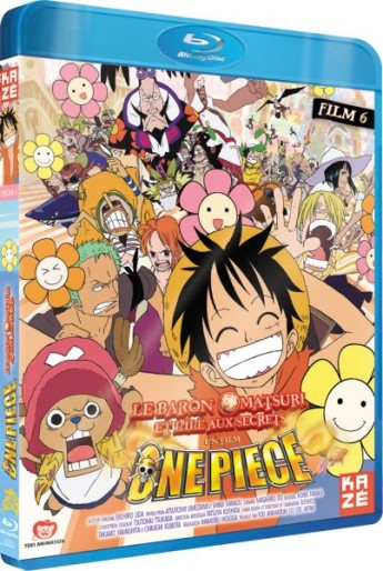 vidéo manga - One Piece - Film 6 - Baron Omatsuri et l'île aux secrets - Blu-Ray