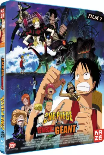 vidéo manga - One Piece - Film 7 - Le mecha géant du château Karakuri - Blu-Ray