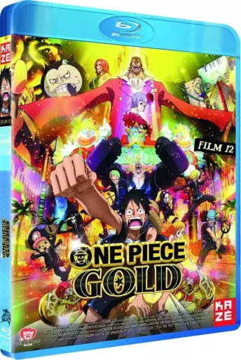 vidéo manga - One Piece - Film 12 - Gold - Blu-Ray