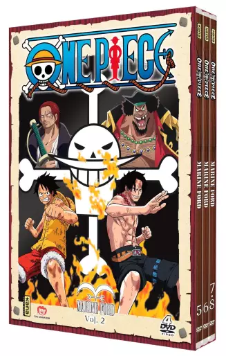 vidéo manga - One Piece - Marine Ford Vol.2