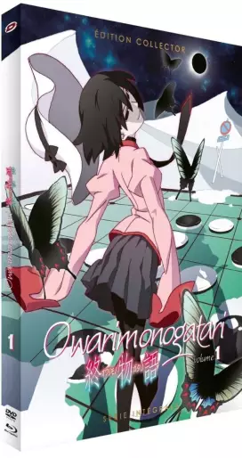 vidéo manga - Owarimonogatari - Combo DVD + Blu-ray Vol.1