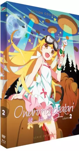 vidéo manga - Owarimonogatari - Combo DVD + Blu-ray Vol.2