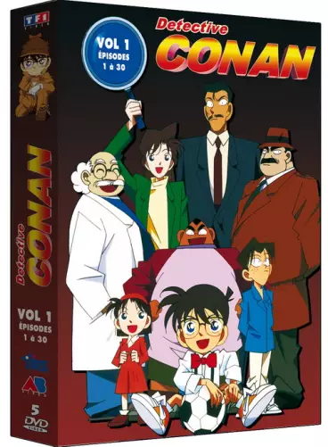 vidéo manga - Détective Conan - Coffret Collector VOVF Vol.1
