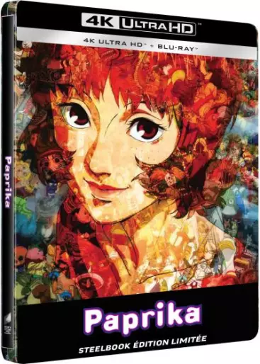 vidéo manga - Paprika - 4K Ultra HD + Blu-ray - Édition boîtier SteelBook