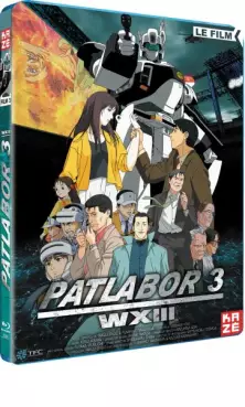 manga animé - Patlabor - Film 3- Blu-Ray (Kaze)