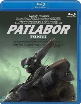 anime - Patlabor - Film 1- Blu-Ray (Kaze)