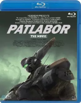 manga animé - Patlabor - Film 1- Blu-Ray (Kaze)