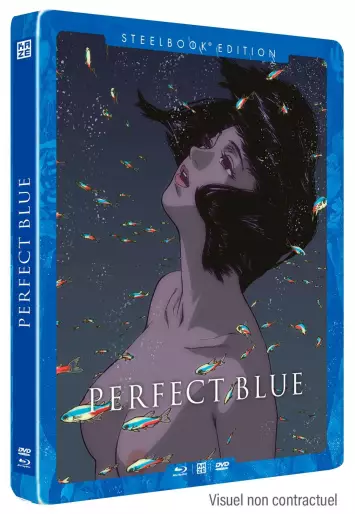 vidéo manga - Perfect Blue - Blu-Ray + DVD - Edition Steelbook