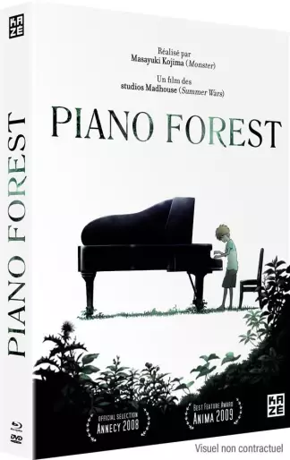 vidéo manga - Piano Forest - Combo Blu-Ray + DVD