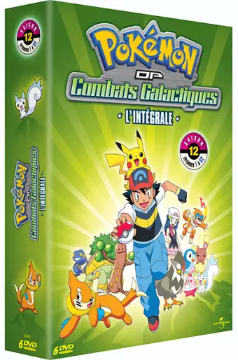 vidéo manga - Pokémon - Saison 12 - DP Combats galactiques - Intégrale