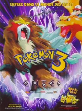 Manga - Pokémon - Film 3 - Entei Le Sort des Zarbi