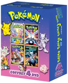 Anime - Pokémon - Coffret 4 Films