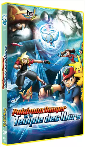 vidéo manga - Pokémon Film - 9 - Pokemon Ranger et le Temple des Mers