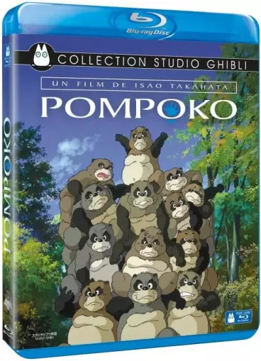 vidéo manga - Pompoko - Blu-Ray (Disney)