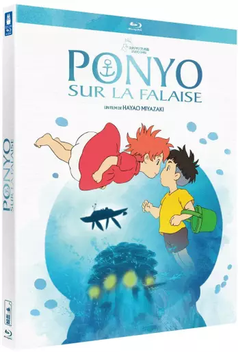 vidéo manga - Ponyo Sur la Falaise - Blu-Ray