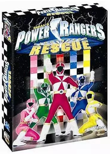 vidéo manga - Power Rangers Sauvetage Eclair - Coffret Vol.1
