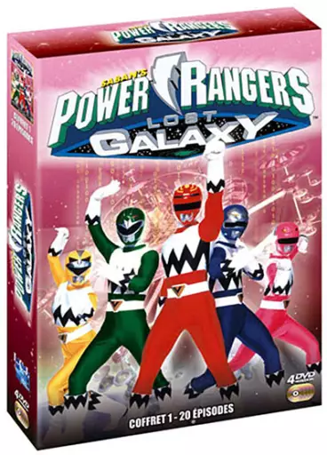 vidéo manga - Power Rangers: Lost Galaxy Vol.1