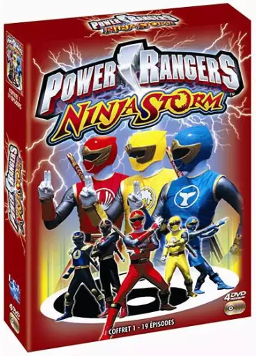 vidéo manga - Power Rangers Ninja Storm Coffret Vol.1
