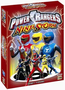 manga animé - Power Rangers Ninja Storm Coffret Vol.1