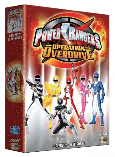 vidéo manga - Power Rangers - Operation Overdrive