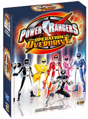 vidéo manga - Power Rangers - Operation Overdrive Vol.1