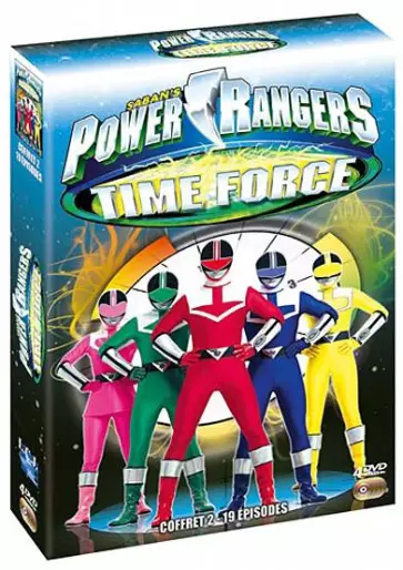 vidéo manga - Power Rangers Time Force coffret Vol.2
