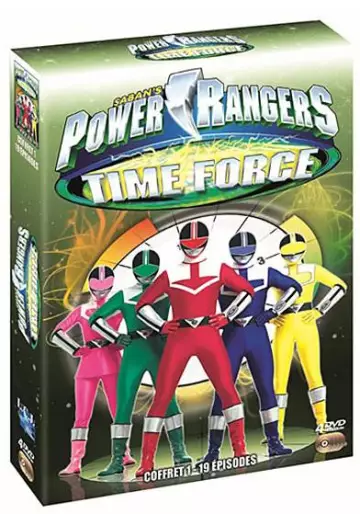 vidéo manga - Power Rangers Time Force coffret Vol.1