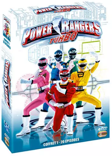 vidéo manga - Power Rangers Turbo Coffret Vol.1