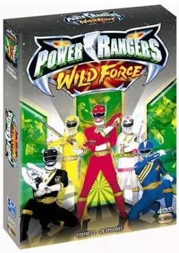 manga animé - Power Rangers Wild Force Coffret Vol.1