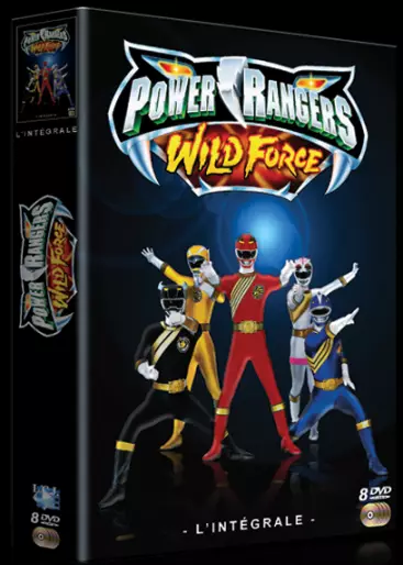 vidéo manga - Power Rangers Wild Force - Intégrale