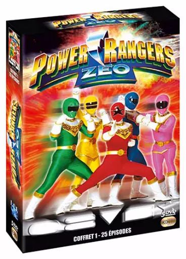 vidéo manga - Power Rangers Zeo Coffret Vol.1