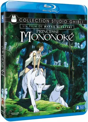 vidéo manga - Princesse Mononoke - Blu-ray (Disney)