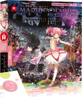 manga animé - Puella Magi Madoka Magica - Films 1+2 - Blu-Ray