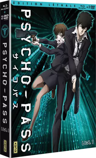 vidéo manga - Psycho-Pass - Blu-ray Vol.1