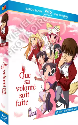 vidéo manga - Que sa volonté soit faite - Saison 1 - Intégrale - Blu-Ray - Saphir