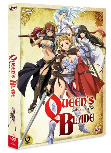 vidéo manga - Queen's Blade - Intégrale - Saison 1 et 2