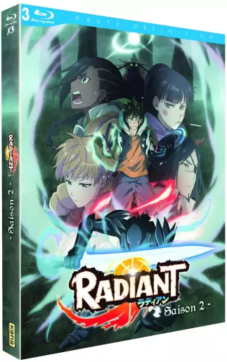 vidéo manga - Radiant - Intégrale Saison 2 - Blu-Ray