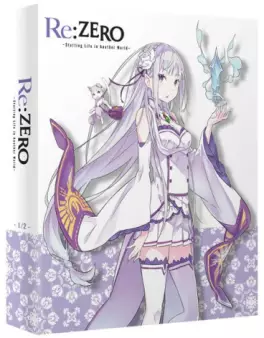 Dvd - Re:Zero - Starting life in another world- Collector Box - Blu-Ray Vol.1