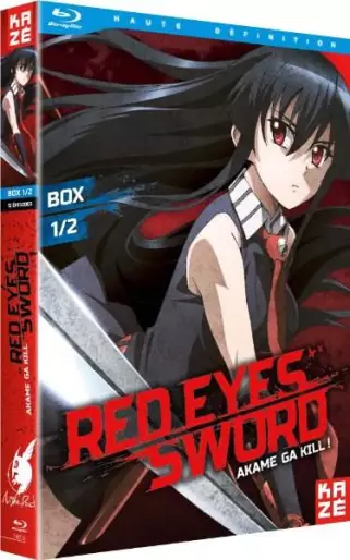 vidéo manga - Red eyes sword - Akame ga Kill! - Blu-Ray Vol.1